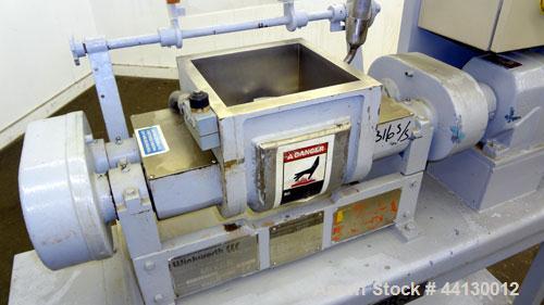 Used Stainless Steel Winkworth Machinery 1 Gallon Double Arm Mixer, Model 8Z SS