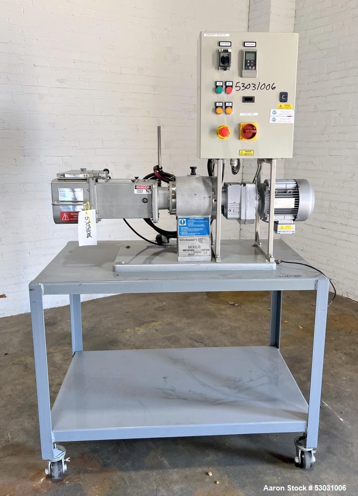Used Winkworth MZ2 Lab Double Arm Mixer – 1.75L, Sigma Blades, Industrial