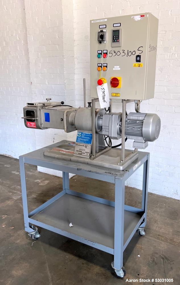 Used Winkworth MZ2-21 Slurry Double Arm Mixer – 1.75L, Sigma Blades, Industrial