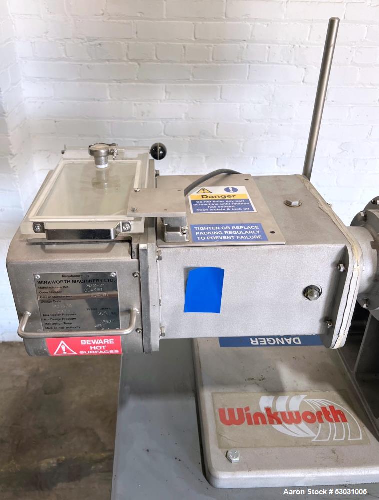 Used Winkworth MZ2-21 Slurry Double Arm Mixer – 1.75L, Sigma Blades, Industrial