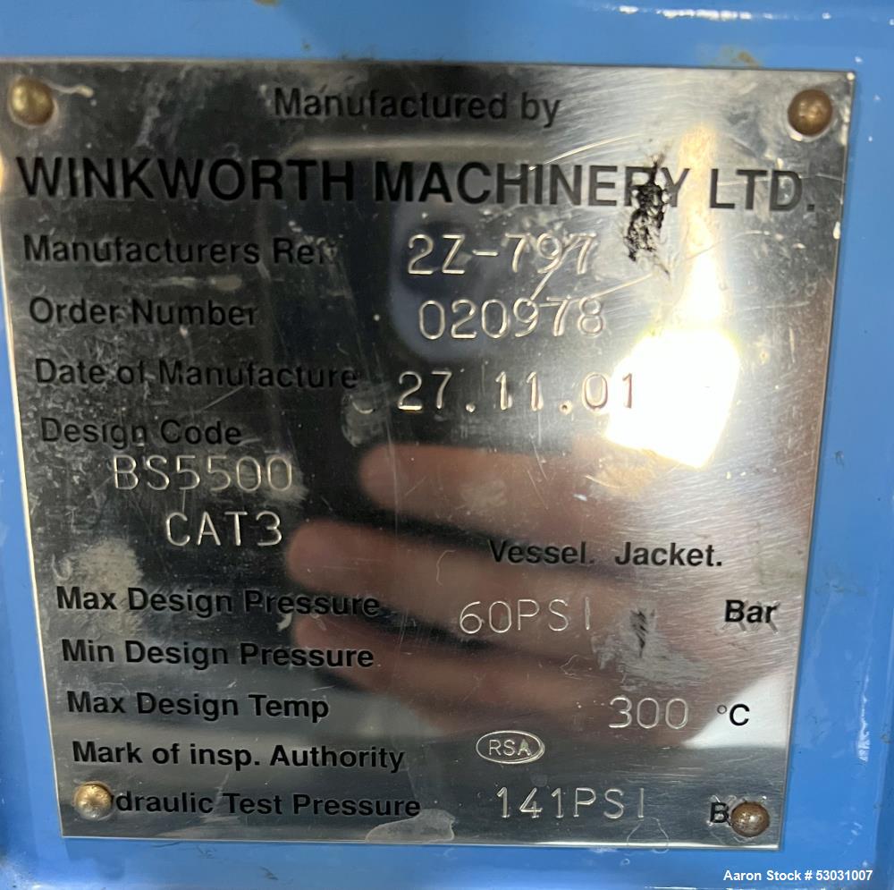Winkworth Lab Double Arm Mixer, Model MZ2