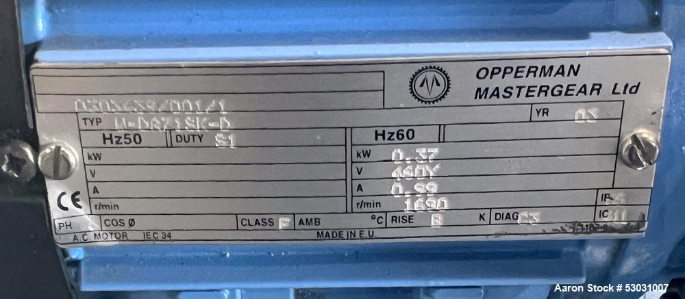 Winkworth Lab Double Arm Mixer, Model MZ2