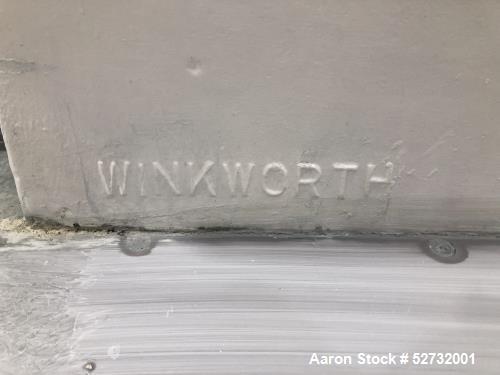 Used Winkworth 160-Gallon Double Arm Sigma Blade Mixer – Tangential Blades – Jacketed – 55 kW – Hydraulic Tilt & Lid – Stainless
