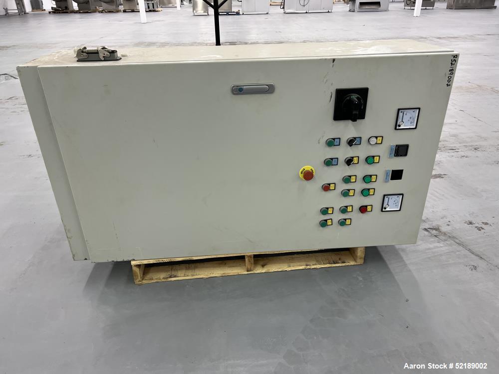 Used Loynds Double Arm Mixer, Model ZBM, Stainless Steel Contact Areas. Approximate 50 gallon working capacity. Jacketed bowl approximate 27.75" left to right x 33-1/8" front to back x 17-3/4" deep w...