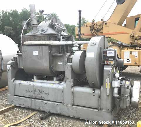 Used- JH Day 150 Gallon Double Arm/Sigma Blade Mixer