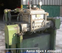 Used- Carbon Steel AMK Double Arm Mixer, Type VII.