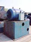 USED: Aaron Process 600 gallon, carbon steel, sigma blade, double armmixer. With spherical roller bearings, twin hydraulic tilt cylinders,heavy duty 300 hp drive using surplus Lufkin or equivalent ge...