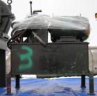 USED: Double arm mixer, low boy design, approximate 200 gallon working capacity, carbon steel. Jacketed bowl 53