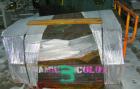 USED: Double arm mixer, low boy design, approximate 200 gallon working capacity, carbon steel. Jacketed bowl 53