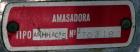 Used Amasadora Lab Style Sigma Mixer, Type AMHHAC15.