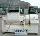 USED: AMK double arm mixer, 52.8 gallon working capacity (200 liter), model IIU, carbon steel. Non-jacketed bowl 27-1/2