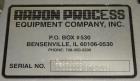 Used Aaron Process Equipment Lab Batch Double Arm Sigma Mixer. Model LNG1B