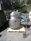 Used Aaron Process 200 Gallon (26.74 cubic feet) capacity Vacuum Drying Sigma Mixer – All Stainless, 125 HP, Jacketed, ASME