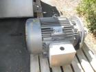 Used Aaron Process 200 Gallon (26.74 cubic feet) capacity Vacuum Drying Sigma Mixer – All Stainless, 125 HP, Jacketed, ASME