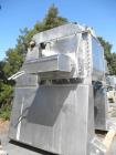 Used- Aaron Process Vacuum Dryer with Cored Shafts and Jacketed Trough