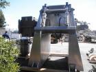 Used- Aaron Process Vacuum Dryer with Cored Shafts and Jacketed Trough