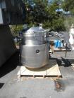 Used- Aaron Process Vacuum Dryer with Cored Shafts and Jacketed Trough