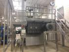 Used- Aaron Process Vacuum Dryer with Cored Shafts and Jacketed Trough