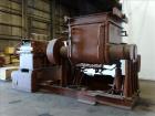 Used Carbon Steel Aaron Process Double Arm Mixer, 300 gallon capacity