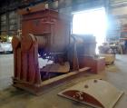 Used Carbon Steel Aaron Process Double Arm Mixer, 300 gallon capacity
