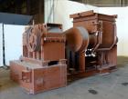 Used Carbon Steel Aaron Process Double Arm Mixer, 300 gallon capacity