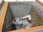 Used Carbon Steel Aaron Process Double Arm Mixer, 300 gallon capacity