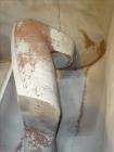 Used Carbon Steel Aaron Process Double Arm Mixer, 300 gallon capacity