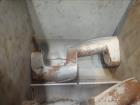 Used Carbon Steel Aaron Process Double Arm Mixer, 300 gallon capacity