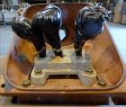 Used Carbon Steel Aaron Process Double Arm Mixer, 300 gallon capacity