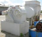 Used Carbon Steel Aaron Process Double Arm Mixer, 300 Gallon Working Capacity