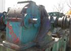 Used- Carbon Steel Aaron Process Double Arm Mixer, 500 gallon working capacity