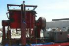 Used: Carbon Steel Aaron Process Double Arm Mixer, 500 gallon working capacity