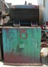 Used: Carbon Steel Aaron Process Double Arm Mixer, 500 gallon working capacity