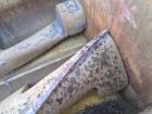 Used: Carbon Steel Aaron Process Double Arm Mixer, 500 gallon working capacity