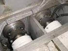 USED: F-Aoustin double arm mixer, 34 gallon, 304 stainless steel, sigma blades tangential, bowl dimensions 26