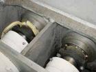 USED: F-Aoustin double arm mixer, 34 gallon, 304 stainless steel, sigma blades tangential, bowl dimensions 26
