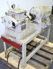Used Baker Perkins Lab Size Double Arm Mixer, Approximate (0.75) Gallon Working Capacity, 316 Stainless Steel. Carbon steel jacketed bowl 5-1/4