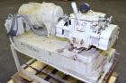 Used Baker Perkins Lab Size Double Arm Mixer, Approximate (0.75) Gallon Working Capacity, 316 Stainless Steel. Carbon steel jacketed bowl 5-1/4