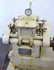 Used Baker Perkins Lab Size Double Arm Mixer, Approximate (0.75) Gallon Working Capacity, 316 Stainless Steel. Carbon steel jacketed bowl 5-1/4