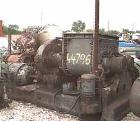 USED:Baker Perkins 100 gal double arm mixer. Stainless steel.Jacketed bowl and ends (est 80 psi). Bowl 28