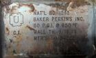 Used Baker Perkins Double Arm Mixer
