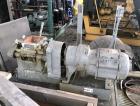 Used Baker Perkins Double Arm Mixer, 1 Gallon Capacity, Carbon Steel.