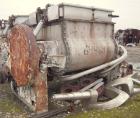Used Stainless Steel Baker Perkins Double Arm Mixer, approximate 450 gallon working capacity