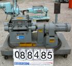 USED: Baker Perkins lab size double arm mixer, 2.25 gallon capacity, 316 stainless steel. Carbon steel jacketed bowl 10