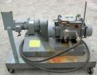 USED: Baker Perkins lab size double arm mixer, 2.25 gallon capacity, 316 stainless steel. Carbon steel jacketed bowl 10