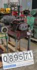 Used Baker Perkins lab double arm mixer, approximate .75 gallon working capacity, 316 stainless steel