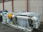 USED: Buss Z-blade mixer, type SR-3000. Material of construction is stainless steel. Capacity 3090 liter, working capacity 562 gallon (2130 liter). Trough size 68.9