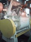 Used Guittard M58 double arm sigma blade mixer, working capacity 750 liters (198 gallons), 56 kW (75 hp) motor and double envelope heating.