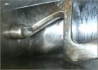 Used Guittard Double Arm Mixer, Type Polymix M-200.Material of construction is carbon steel.Total capacity 530 gallons (2000 liters), working capacity 396.8 gallons (1500 liters).Bowl size 54.6