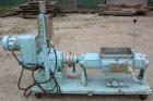 USED: J H Day double arm mixer, 5 gallon working capacity, 7.5 total. 304 stainless steel. Carbon steel jacketed bowl 15-3/4